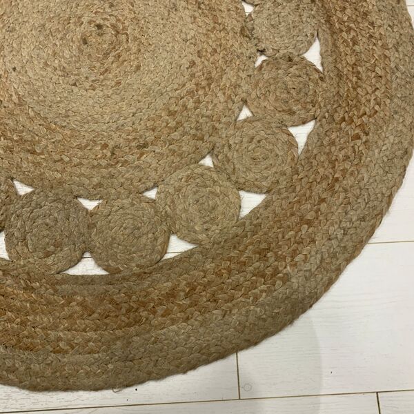Tapis rond en jute 90cm