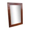 Mirror Louis-Philippe plated walnut and marquetry 69x47cm
