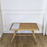 Rattan coffee table
