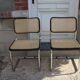 paire de chaises cesca marcel breuer made in italy