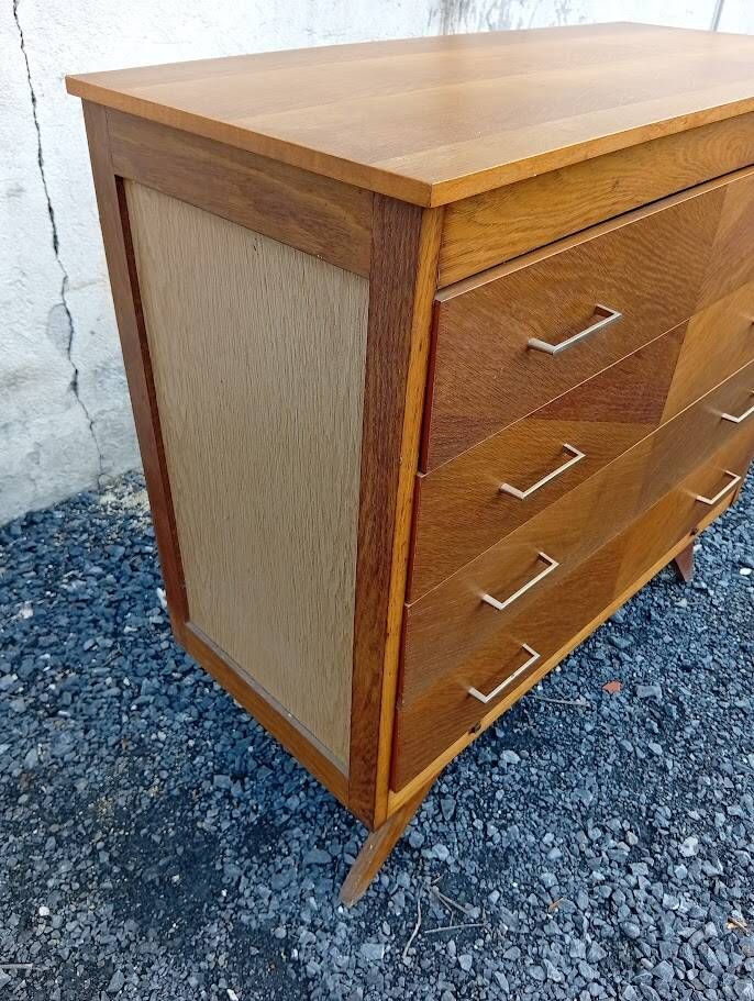 Vintage Scandinavian style drawer chest