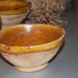 Three terracotta bowls from Tamegroute.
