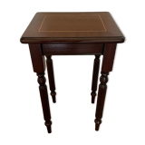 End of sofa, small coffee table style
