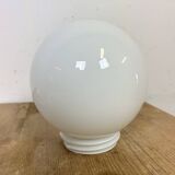 Vintage White Porcelain Wall Light, 1970s
