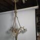 Antique bronze chandelier in Louis XV style