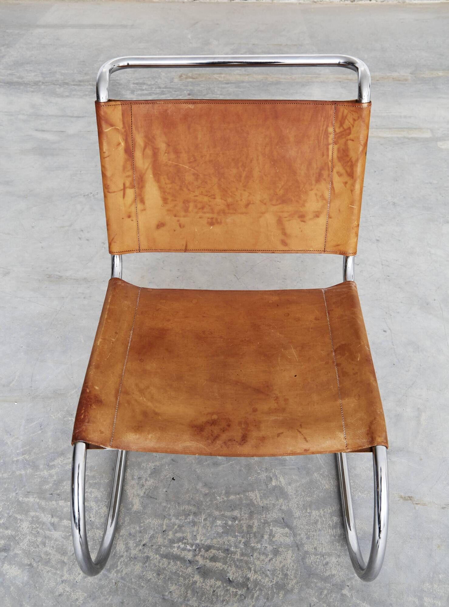 Ludwig Mies van der Rohe MR Lounge  Chair for Thonet