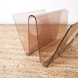Plexiglas magazine holder Michel Dumas