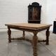 Italian table in raw oak from the 19th century.