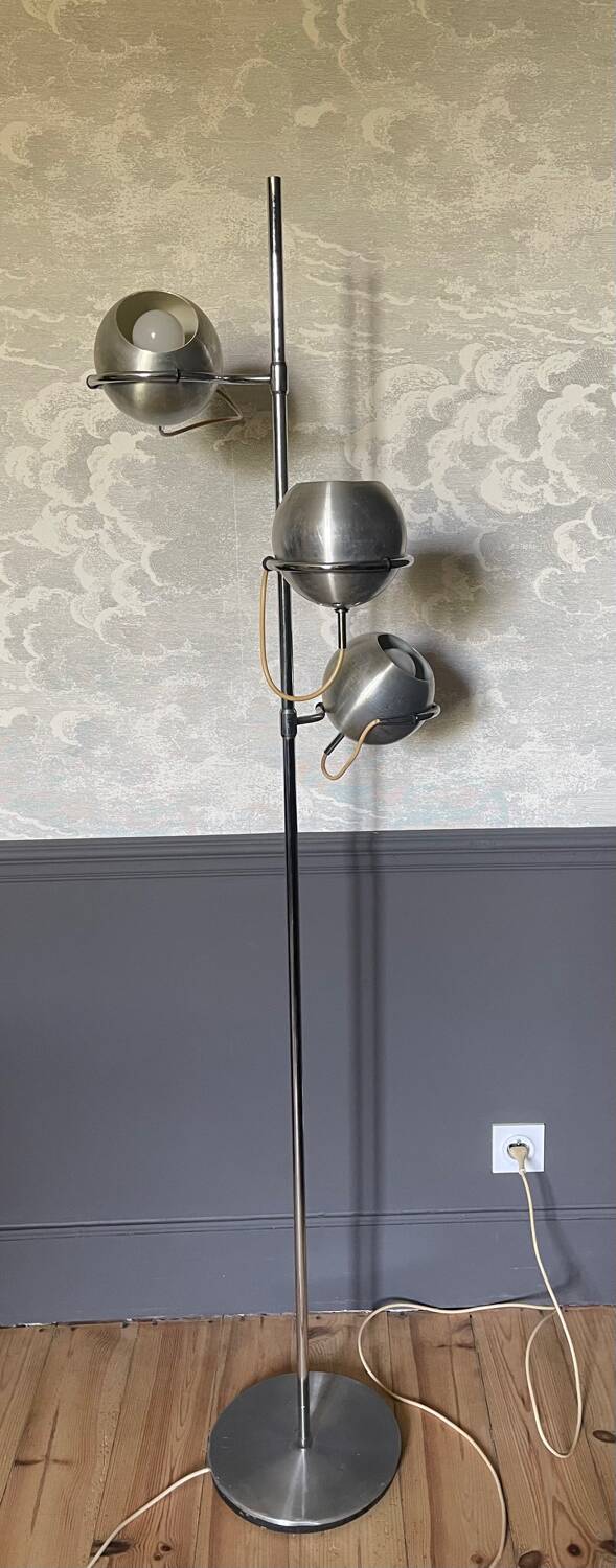 Monix eye ball floor lamp for Étienne Fermigier
