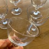 Old liquor glasses