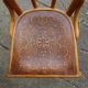 Chaise bistrot Thonet N°115 vers 1900 assise bois thermoformée