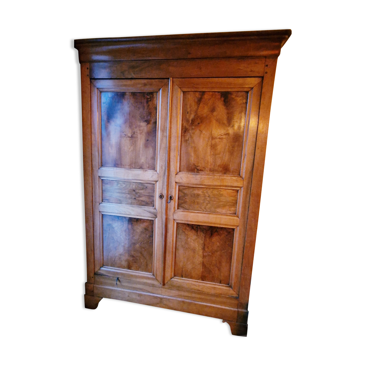 Antique walnut cabinet