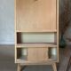 Vintage pyramid-shaped secretary desk library