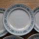 Set de 6 assiettes à dessert en terre de fer du Moulin des Loups modèle Pasteur