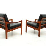 Lounge chairs by Illum Walkelsø for Niels Eilersen, 1960s