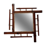 Old rattan mirror 37/37