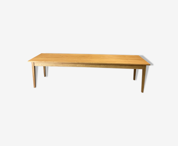 Table de ferme xxxl 3m chêne massif