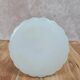 Vintage white opaline candlestick