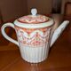 Wedgwood Coral & Gold Coffee Service - Neoclassical Style - 27 Pieces