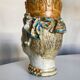 Italian ceramic vase Caltagirone Sicily 1960