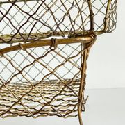 Bannettes empilables fil de laiton vintage