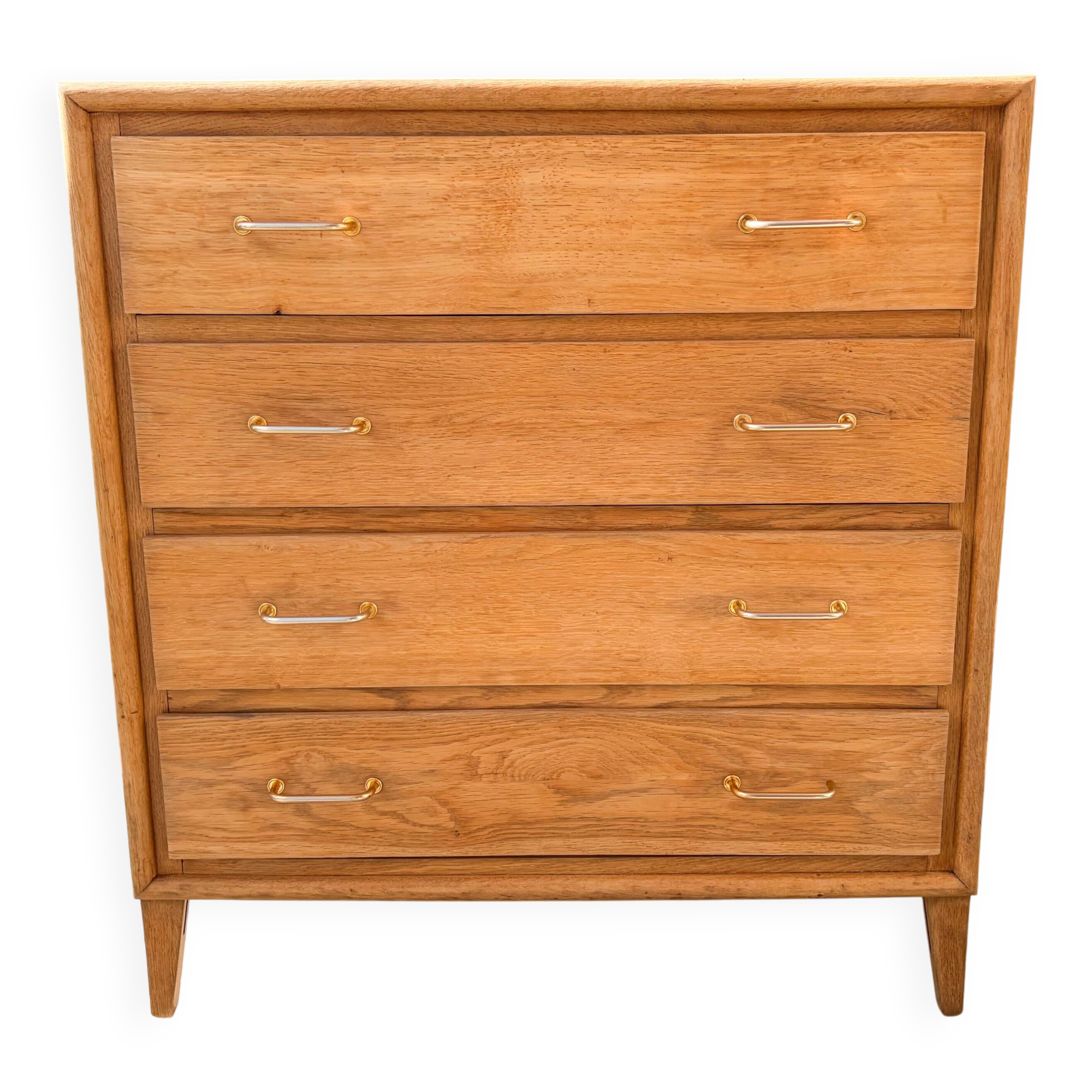 Large chest of drawers with 4 drawers from the 1950s.