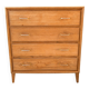 Large chest of drawers with 4 drawers from the 1950s.