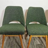 Dining Chairs by Radomir Hoffman for Ton, 1950s, Set of 4