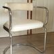 Fauteuil années 70 blanc