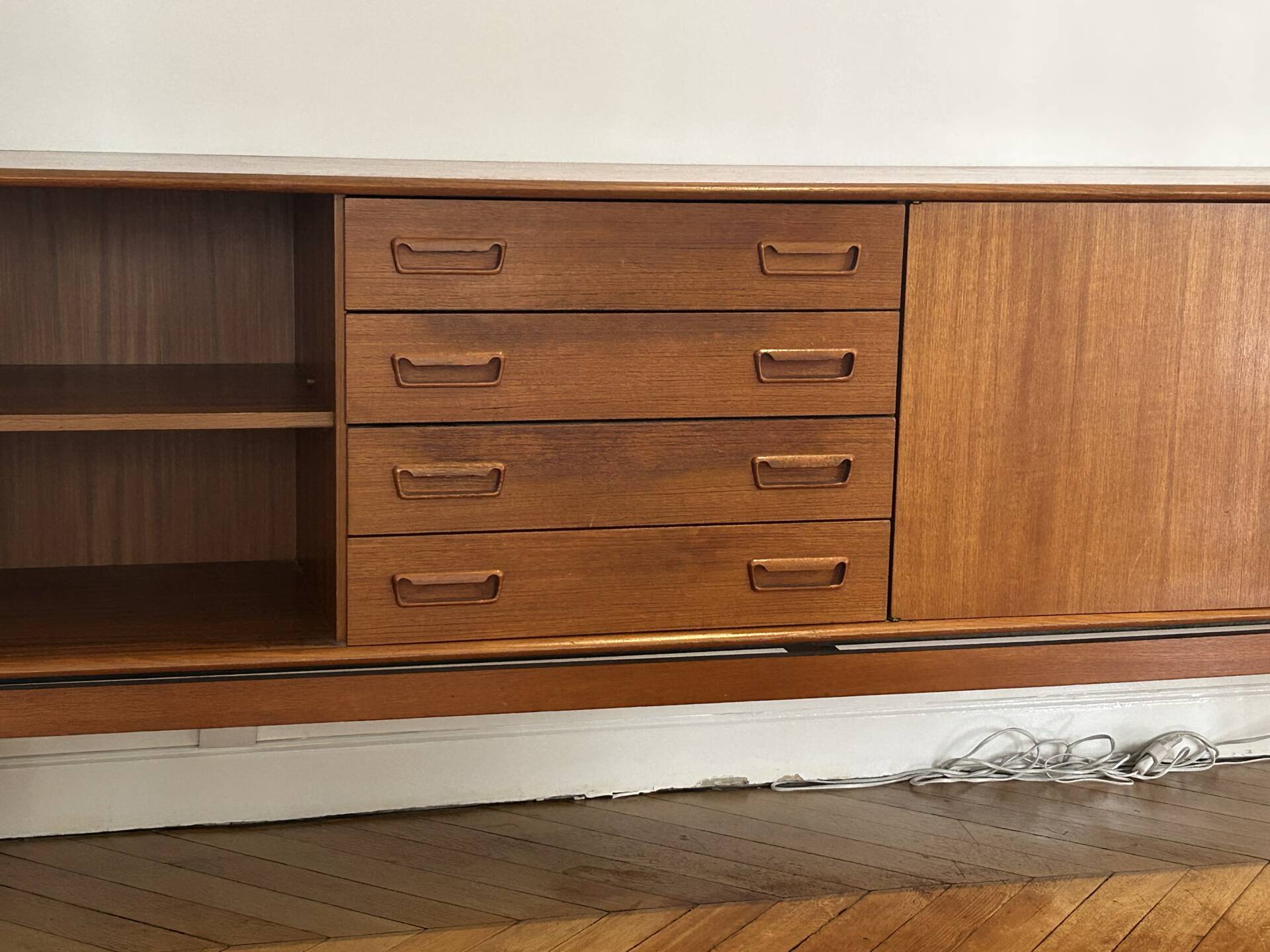 Enfilade danoise 1950-1960