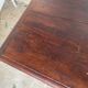 Office 2 drawers in solid wood turned legs year 1900