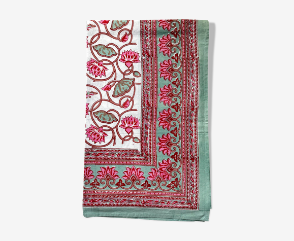 Nappe hand block print - 150 x 220cm