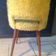 Vintage chair in moumoute
