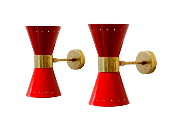 Appliques dans le style des créations italiennes des années 50