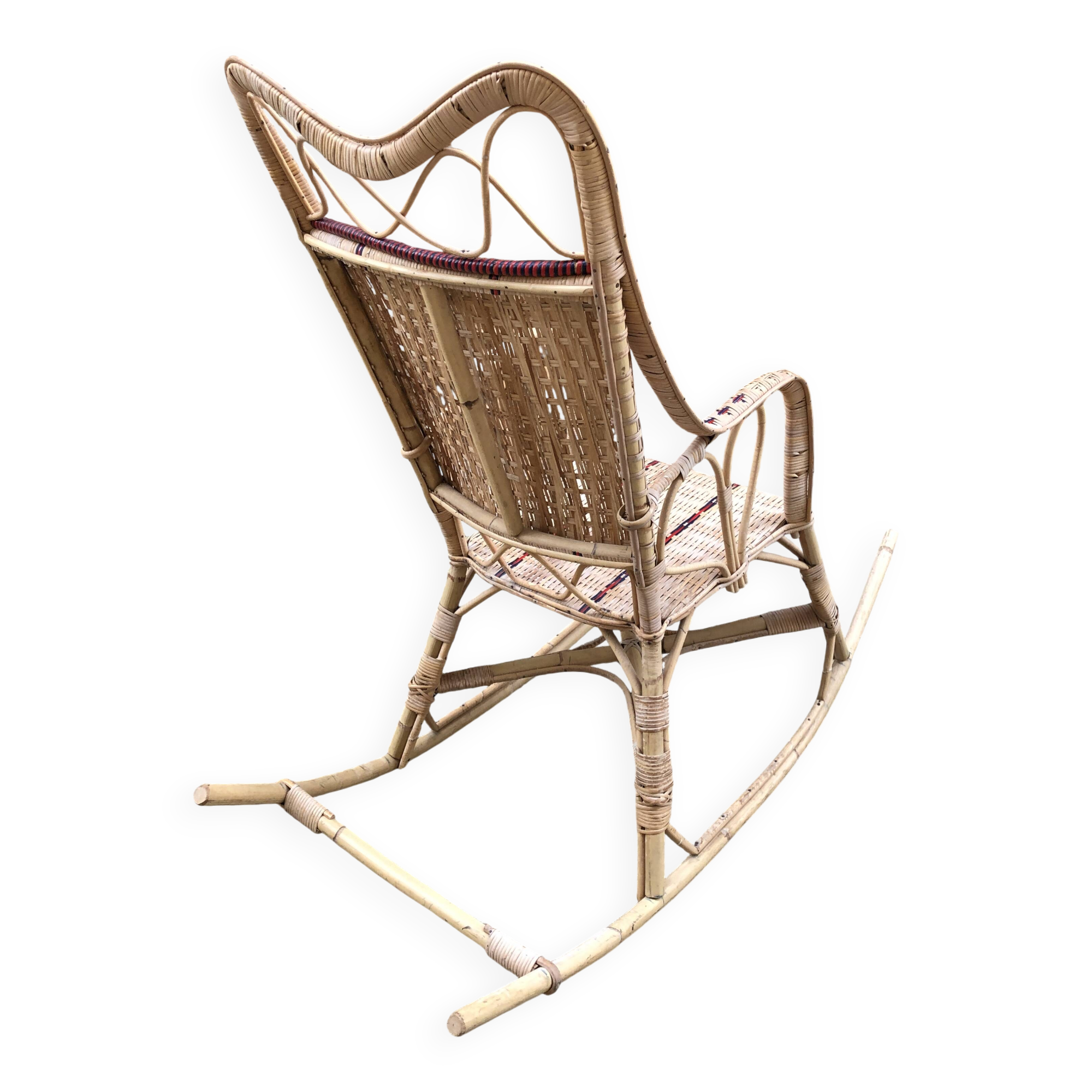 Rattan rocking chair