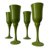 Stemmed glasses