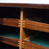 Danish enfilade in Rio rosewood by H. Rosengren Hansen 1960