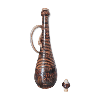 Marcellus Aubry covered bottle with snake