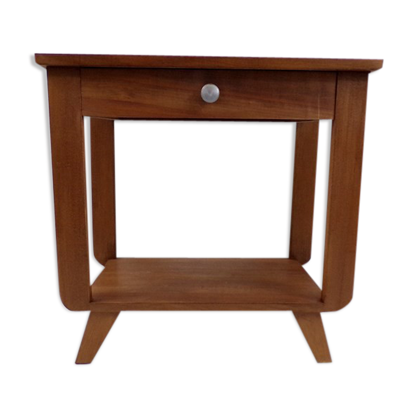 Vintage bedside compass and drawer legs