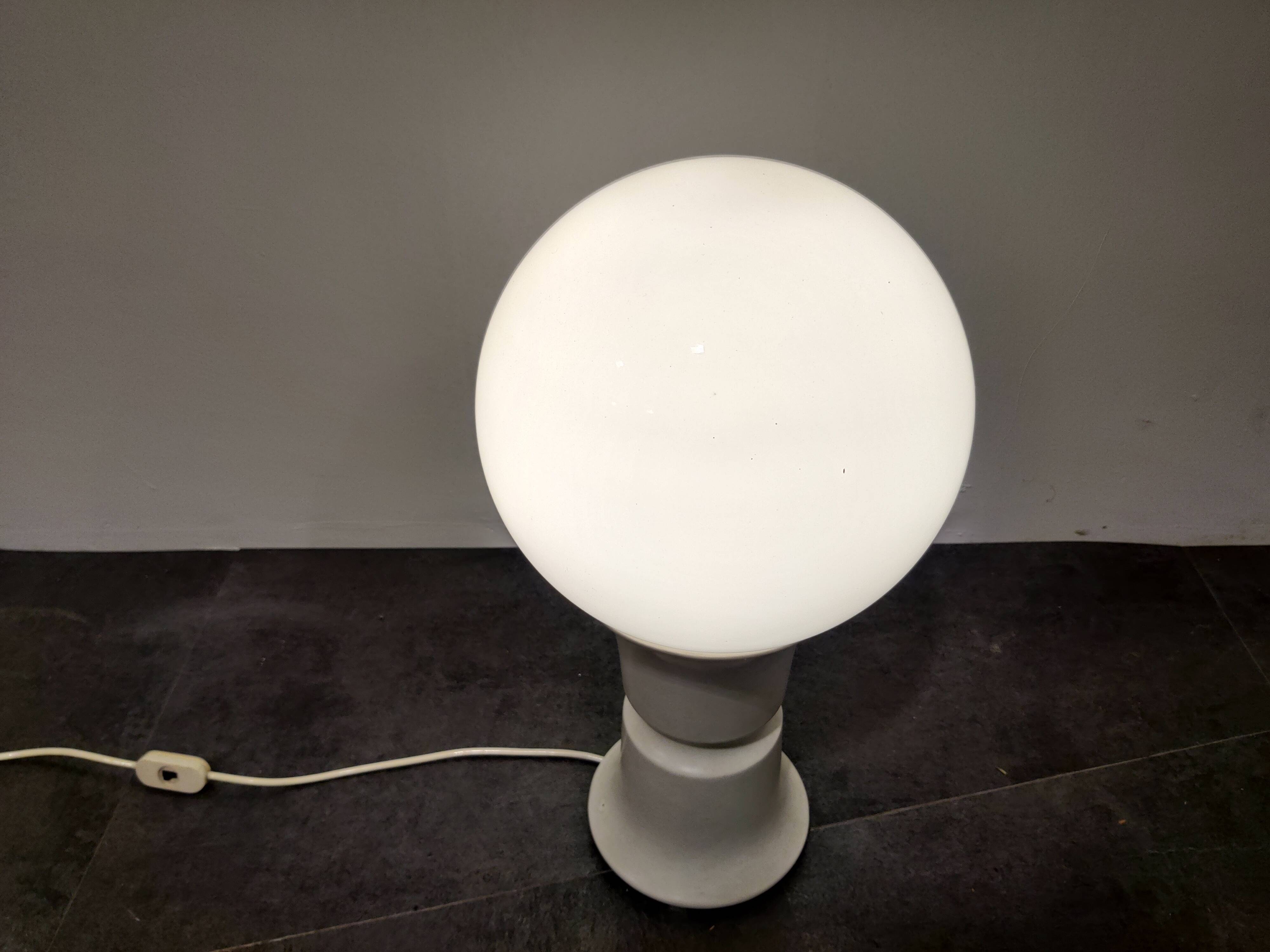 Lampe de table en céramique de style spatial, années 1970