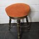 Antique adjustable piano stool