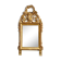Gilded wood mirror, Louis XVI style - 1st part XXth - 60x30cm