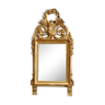 Miroir en bois doré, style Louis XVI – 1ère partie XXe - 60x30cm