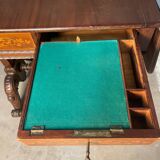 Writing table A Regency Irish carved mahogany writing table circa 1800