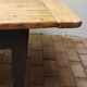Rustic farm table with a drawer  30