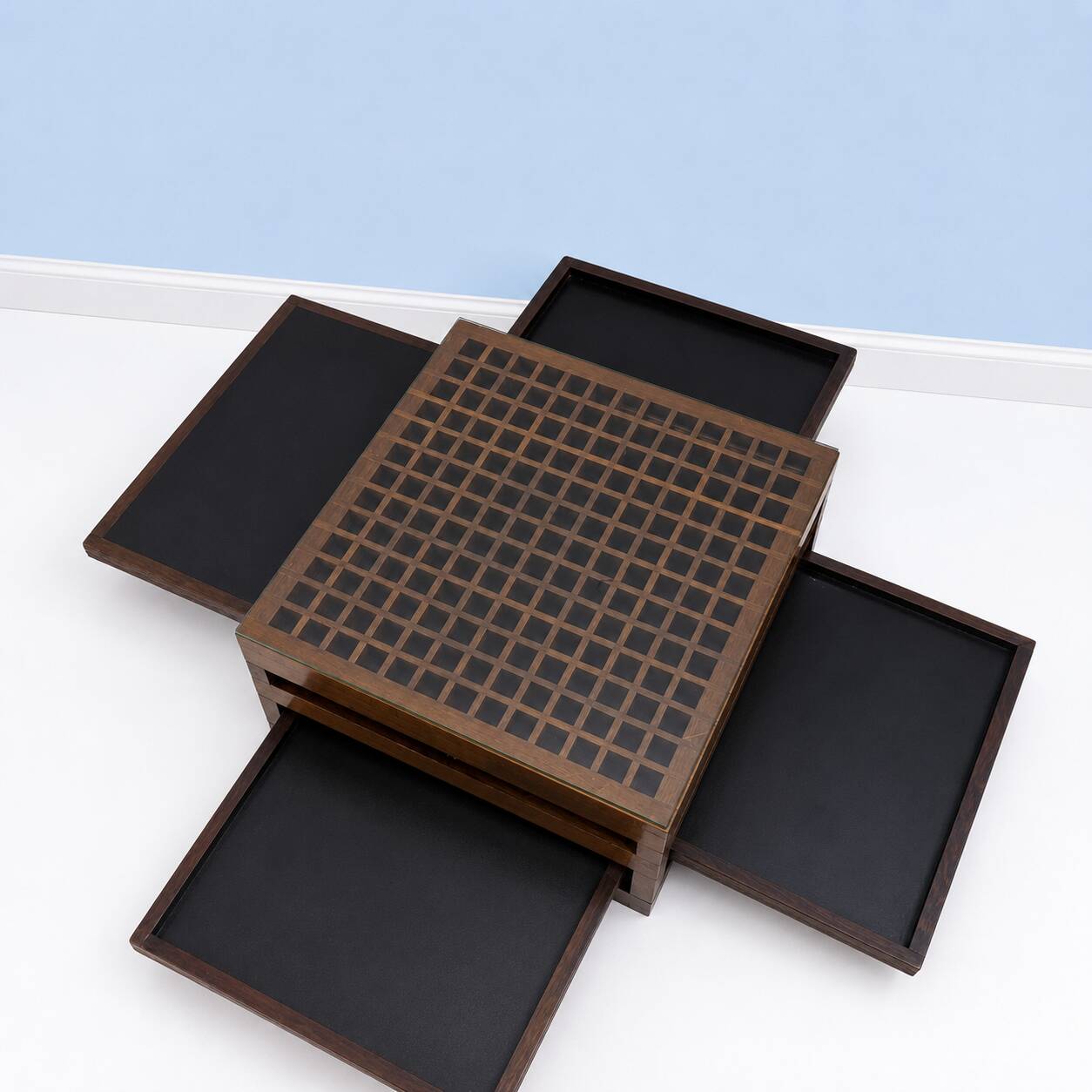 Table "Tetra" by Bernard Vuarnesson 1980
