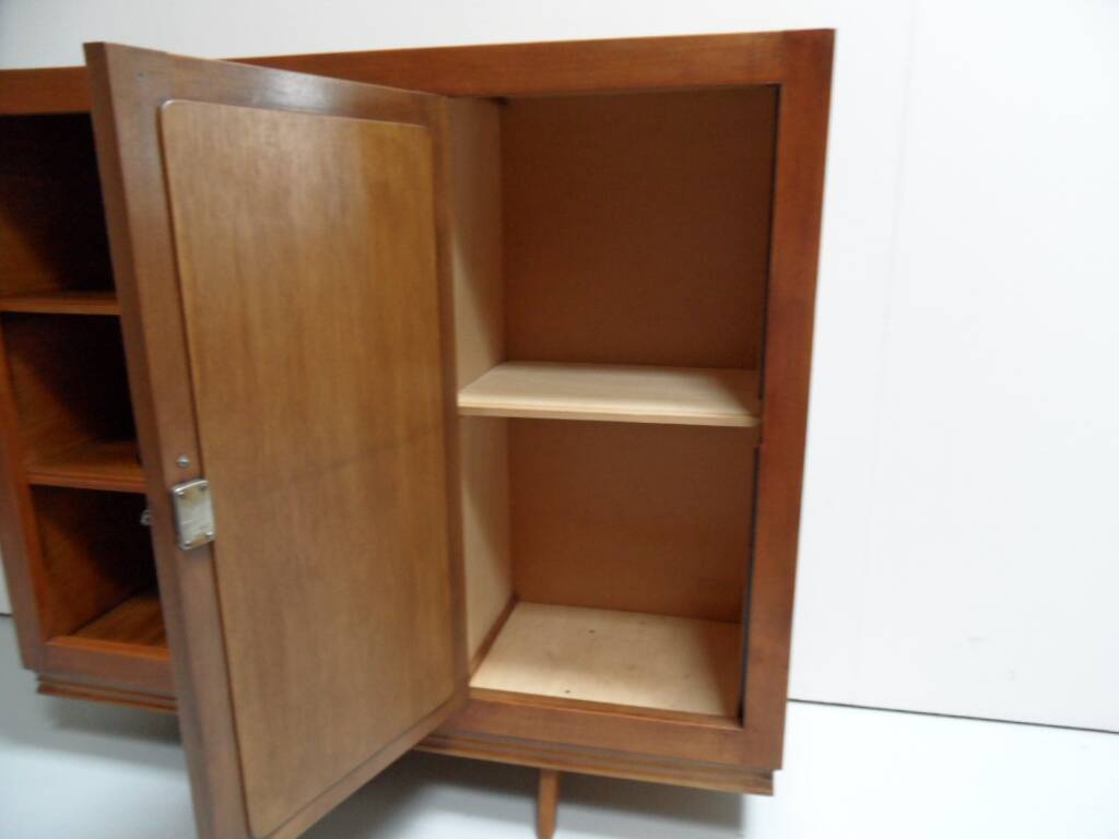 Art Deco open bookcase