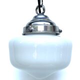 CHANDELIER 1920 OPALINE 14 CM DIAMETER