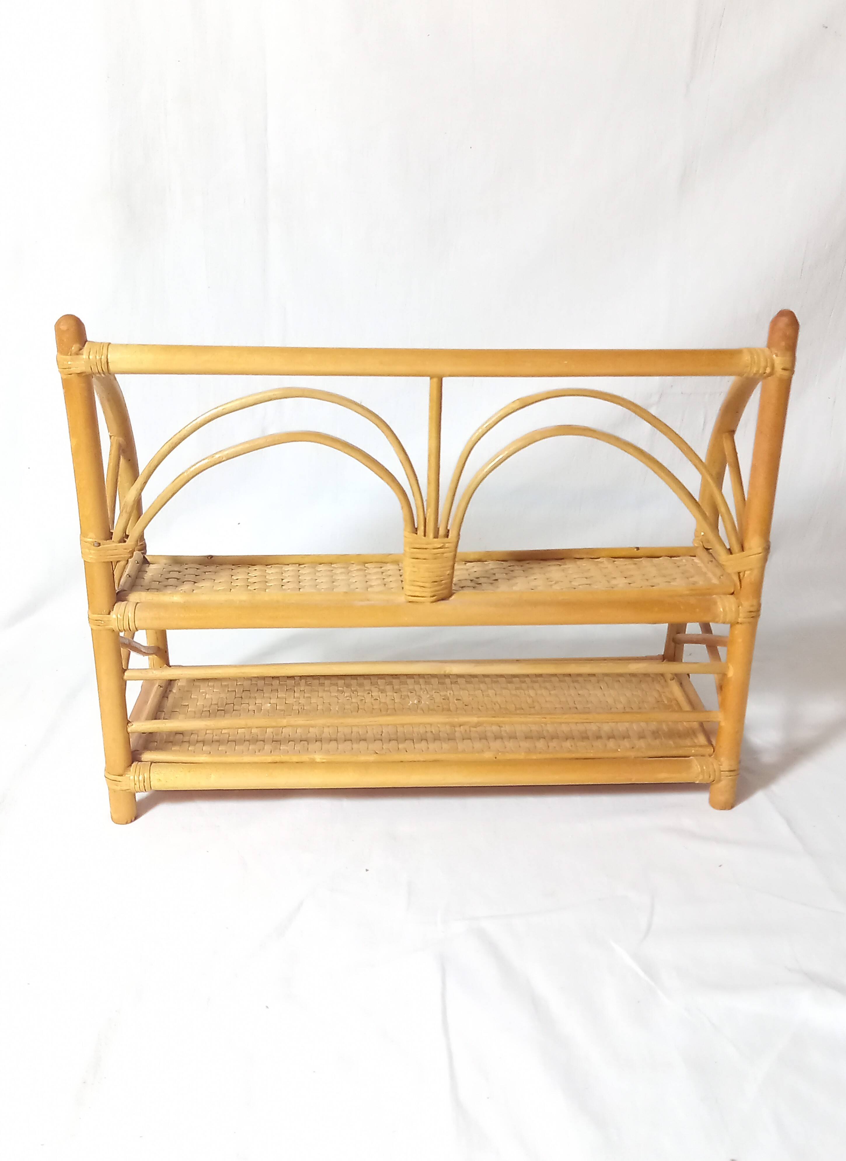 Small Rattan Shelf