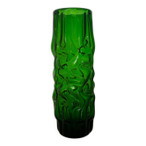 Vintage Murano vase , Emerald Green decorative made in Italy
